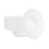 SALAD BOWL 10oz BAGASSE CMPST 8-3/4"dia NO PFAS WHITE 100/cs