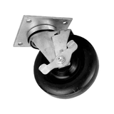 Allpoints 234-1031 Caster, swivel plate, 5" dia. wheel, 3 x 3 centerss (for Victory Refrigeration no