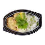 FOOD CONTAINER/ LID 12oz OVAL 8x5-1/2" PLS BLACK/CLR 100/cs