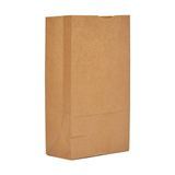 BAG TAKEOUT PAPER #12lb 60BW 7x4-1/2x14" BROWN 500/cs