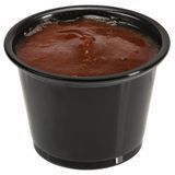 PORTION CUP 1oz 1-1/4"h POLYPRO BLACK 2000/cs