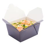 TAKEOUT BIO-PAK #1 RECT 5x4" 30oz PAPER GRAY 50/cs