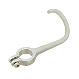 Allpoints 26-3492 Finger Hook & Screw, for pre-rinse, 3-7/8" L x 2-3/8" W, 5/8" ID, chrome-plated b