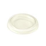 LID INGEO F/2OZ SOUFFLE CUP FLAT NO HOLE CLEAR (2000)