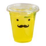 FLAT LID F/ 9 12 16oz VISAGE 3-3/4"dia PET CLEAR 100/cs