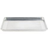 Half-size Wear-Ever heavy-duty perforated aluminum sheet pan with natural finish, Vollrath 5303P