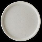 POTTER'S TRAY 6-1/2"dia ROUND PORCELAIN SHELL 2dz/cs