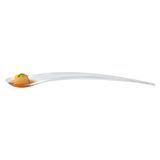 DECO PARTY SPOON 8"l PLASTIC CLEAR 500/cs