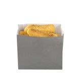 BAG SNACK 4-1/4x2-1/2x3-3/4" PAPER GRAY 100/cs