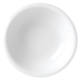 SALAD BOWL 41 OZ 9" DIA ROUND CERAMIC WHITE SIMPLICITY