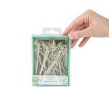 SKEWER BAMBOO 4" KNOTTED NATRL RETAIL PACK 50/bx +10bx/cs