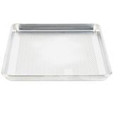 Half-size Wear-Ever heavy-duty perforated aluminum sheet pan with natural finish, Vollrath 5303P
