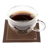 NAPKIN COCKTAIL 4-1/2" SQUARE COTTON BROWN 500/cs