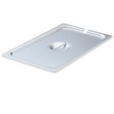 Full-size super pan v slotted stainless steel cover, Vollrath 75210