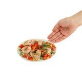 PLATE 6-1/4"dia 1/2"h MODERNA PLASTIC GREEN 40/cs