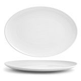 SPIRAL PLATE 11 1/2"X8" OVAL COUPE 6EA/CS