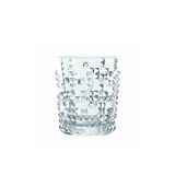 NACHTMAN PUNK TUMBLER 11-3/4oz CRYSTAL CLEAR 4"h 12ea/cs