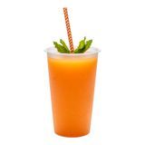 HOT/ COLD CUP 16oz 5-1/4"h POLYPRO FROSTED CLEAR 100/cs