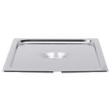 Full-size super pan v slotted stainless steel cover, Vollrath 75210