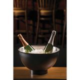 BANQUET PUNCH BOWL 14" BLACK POWDER COATED