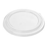 LID F/ TAKEOUT CONTAINER 44oz 7-1/4"dia PET CLEAR 200/cs