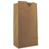 BAG 12 POUND EXTRA PAPER BROWN HEAVY 7.1x4.5x13.75" 400/cs