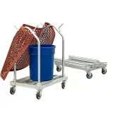 New Age 51087 Mat Cart, 500 lb capacity