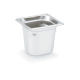 Sixth-size 6" deep super pan 3 stainless steel steam table pan, Vollrath 90662
