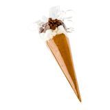 BAG CONE PLASTIC 12x6" HIGH CLARITY CLEAR 100/cs