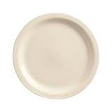KINGSMEN WHITE PLATE 9-1/2" NR STONEWARE CREAM WHITE 24/cs