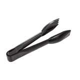 SALAD TONGS 6" POLY BLACK 120ea/cs MOQ=1