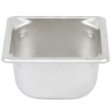 Super Pan 3 1/6 GN Food Pan, 4" deep, (100mm), 1.7 qt capacity, 22 gauge, 300 series stainless steel, NSF, Made in USA, Vollrath 90642