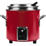 11-Quart Retro Stockpot Rethermalizer in 'Fire Engine' Red, Vollrath 7217255