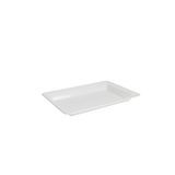 CATER TRAY 18x12 RECT WHITE POLYSTYRENE 20/cs