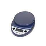 DIGITAL SCALE 11lb x .1oz RND 5-1/2"dia (AA) ESCALI BLUE