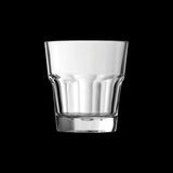 CASABLANCA ROCKS 8oz 3-1/2"h SODA LIME CLEAR 4dz/cs