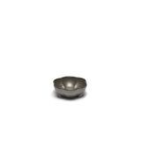 Bowl, 6 oz., 4-3/8" dia. x 1-5/8"H, medium, round, ribbed, dishwasher safe, stoneware, Serax, Sergio Herman - Inku, green