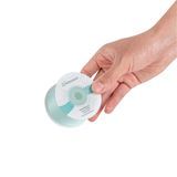 RIBBON SINGLE FACE 10yd POLYESTER SATIN AQUA 10/cs