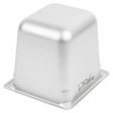 Sixth-size 6-inch-deep Super Pan V stainless steel steam table pan, Vollrath 30662