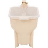 48-ounce Traex Batter Boss dispenser in almond, Vollrath 2803-18