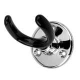 Allpoints 113-1014 Wall Hook, for pre-rinses & pot hooks, chrome plated brass with vinyl coated hook