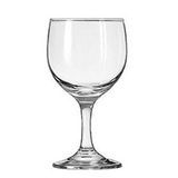 EMBASSY ROUND WINE 8-1/2oz GLASS 5-5/8"h 24ea/cs