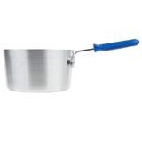 1.5-quart wear-ever tapered saucepan with natural finish and cool handle rubber grip sleeve, Vollrath 434112