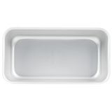 3-pound Wear-Ever professional standard-strength aluminum loaf pan with anodized finish, Vollrath 5433