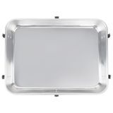 29 -quart Wear-Ever aluminum roast bottom pan with chrome-plated straps, Vollrath 68362