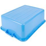 FOOD STORAGE BOX 20x15x7"h COLOR-MATE PE BLUE 6ea/cs