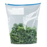 FREEZER BAG 2gal 13x5x15" WRITE-ON PLASTIC CLEAR 25/cs