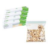 ZIP BAG 1gal 10-3/4x10-1/2" WRITE-ON PLASTIC CLEAR 1000/cs