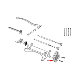 Allpoints 255-1031 Shaver Specialty Blade & Holder Assembly, 1/2" cut, 10 blades