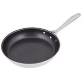 10 15/16-inch Intrigue stainless steel fry pan with Ceramiguard II nonstick coating, Vollrath 47757
